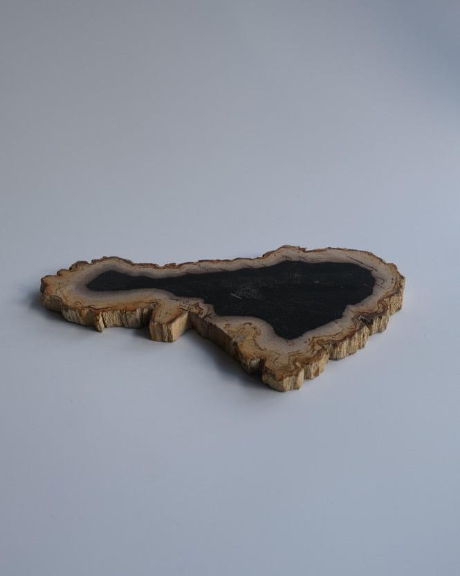 Wood Plate Medium #003