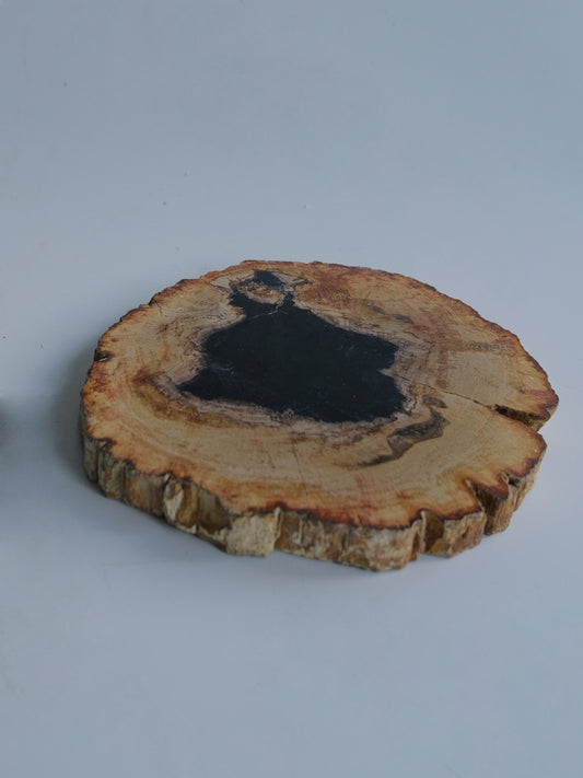 Wood Plate Small #016
