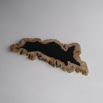 Wood Plate Medium #001
