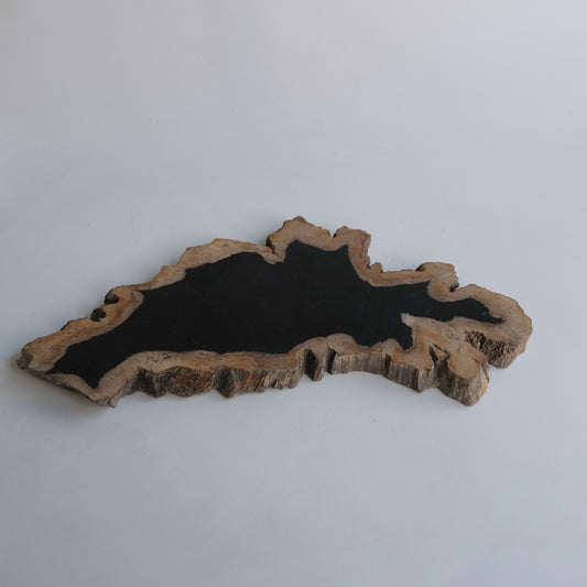 Wood Plate Medium #001