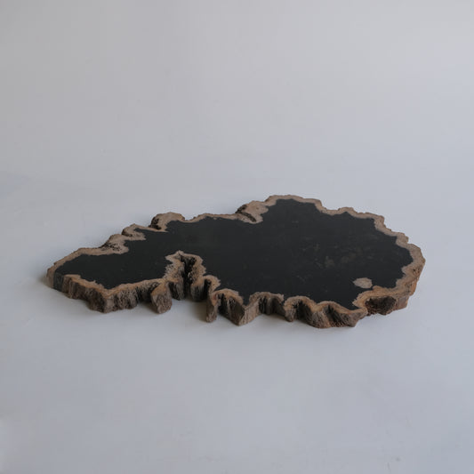 Wood Plate Medium #002