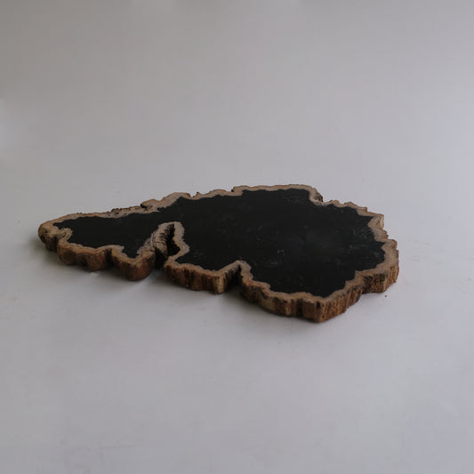 Wood Plate Medium #002
