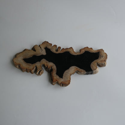Wood Plate Medium #001